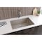 Elkay Quartz Luxe 33" x 18-7/16" x 9-7/16", Single Bowl Undermount Sink, Silvermist ELXRU13322SM0 - alternate 7
